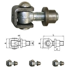 Torband verzinkt Torbänder