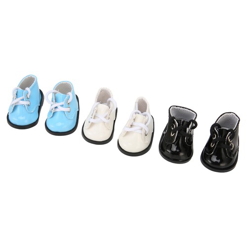Paar puppenschuhe aus pu - 7,