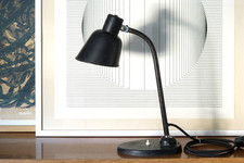 Seltene Stabil  BuR Bünte&Remmler, Dell, Bauhaus Tischlampe, Leuchte, Kabel neu