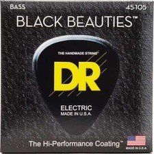 DR Strings Black Beauties Bass