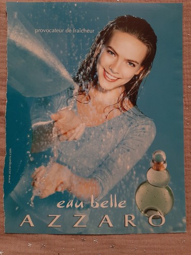 Werbepapier parfum azzaro - werbepapier,