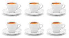 6 Espressotassen mit