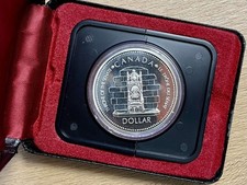 Silbermünze Canada Dollar