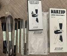 JESSUP• MAKEUP Lover Collection V• Bright Cyan• 10in 6 Duo-End Brush• Pinselset