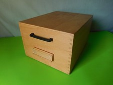 älterer Karteikasten Holz