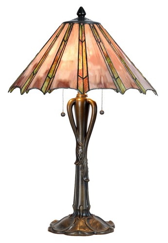 Große tiffany tischlampe - ex-große,