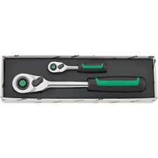 Stahlwille 415QR/512QR Knarren-Satz 1/4" + 1/2" Ratschen Feinzahnknarren Set