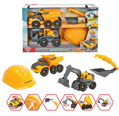 Dickie toys volvo sandbagger - dickie,