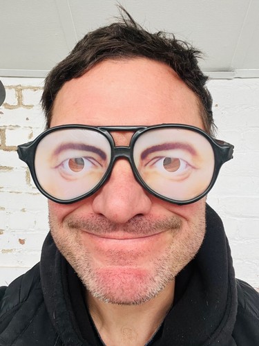 Verrückte augen brille - verrückte,