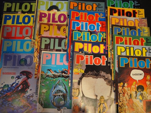 Pilot comic hefte - hefte,, komplett