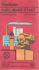 Stadtplan Karl-Marx-Stadt, VEB
