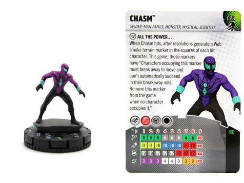 Heroclix 028 chasm venom - heroclix,