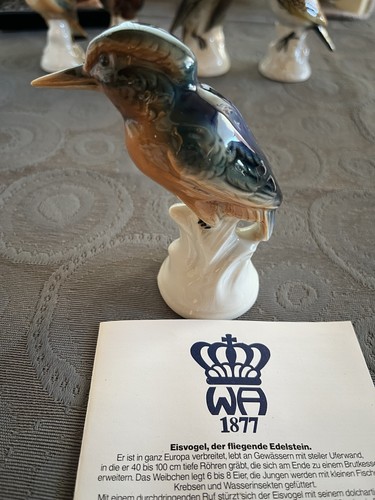 Eisvogel vögel a porzellan - eisvogel,,