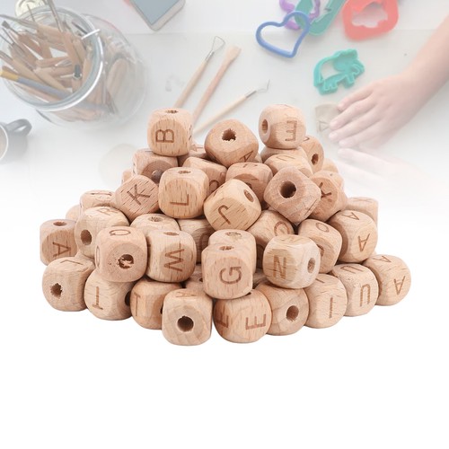 100 buchstaben holzperlen - buchstaben-holzperlen, 12