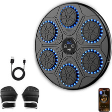 Music Boxing Machine–Spaß & Fitness Für Zuhause|Boxsack Mit Musik&Bluetooth|Inkl