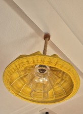 Pendellampe Leuchte Boho 70er