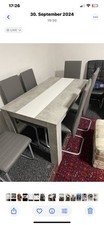 Esstisch und 6 Stühle