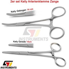 2er Arterienklemme Kelly 14 cm