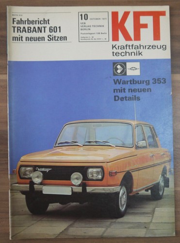 Fahrbericht trabant 601 mit - fahrbericht,