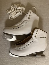 HEAD Eiskunstlauf Schlittschuhe Donna Edelstahlkufe Weiß Größe 38_wenig benutzt