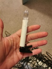 30er LED Kerzen Lichterkette, Max Bahr, warmweiß