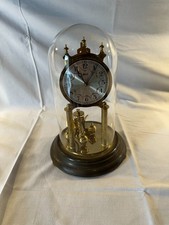 Kaminuhr mit Glasglocke leider DEFEKT