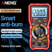 ANENG SZ302 LCD Digital Multimeter AC DC Current Votage Multitester