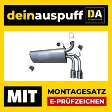 Endschalldämpfer für Peugeot