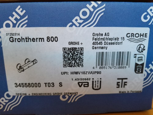 Grohe grohtherm 800 thermostat - grohtherm,
