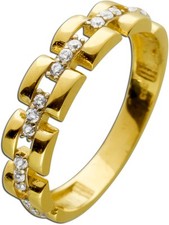Damenring gelbgold 333 - gelbgold, 8