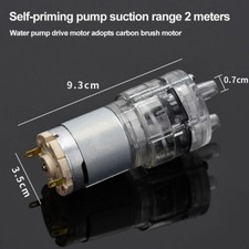 Mini 385 Wasserpumpe Selbstansaugende Pumpe Membranpumpe Pumpe 12V DE U