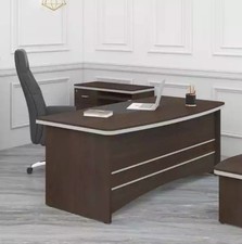 Brauner schreibtisch büro - brauner,