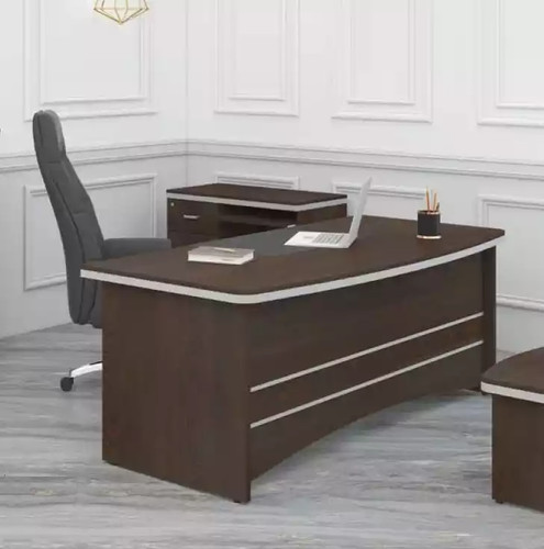 Brauner schreibtisch büro - brauner,