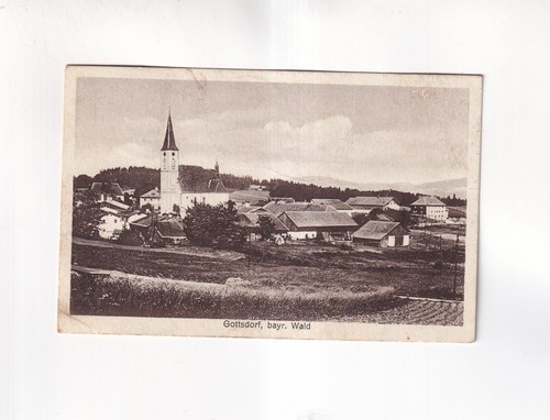 F1176 ansichtskarte gottsdorf - ansichtskarte,