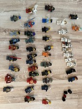 Lego Set 46 Figuren, Steine, Aufbauanleitungen - Richtung Lego City, Ninjago