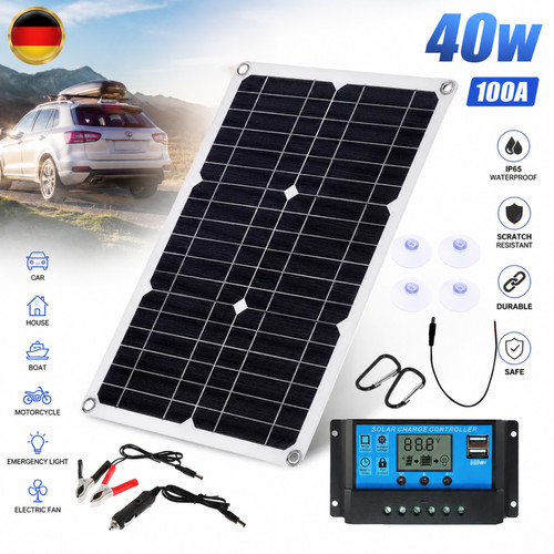 Tragbares solarpanel 12v - solarpanel,