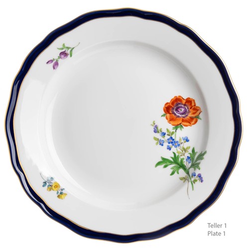 Kuchenteller bunte blume - bunte, 2