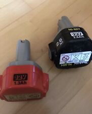 Makita Akku 12 Volt 2 Stück 1,3 Ah / 2,6 Ah Defekt Original Bastler Zellen