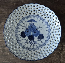 Obstteller Obstschale blau