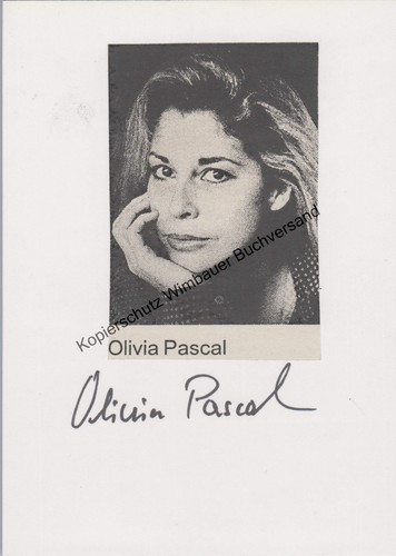 Original autogramm olivia - autogramm,