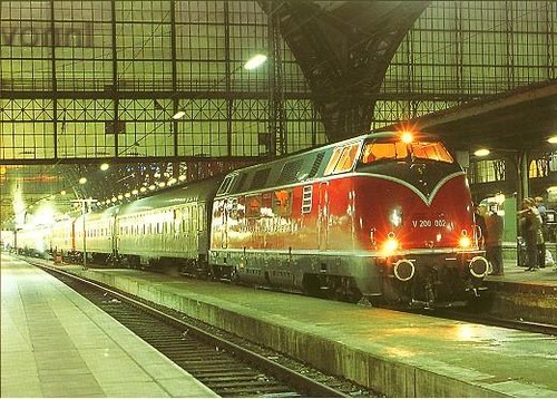 Diesel lok v 200 002 - ak,