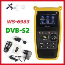 EU Satlink WS-6933 Camping Satfinder HD DVB-S + DVB-S2 8PSK SAT Messgerät DHL
