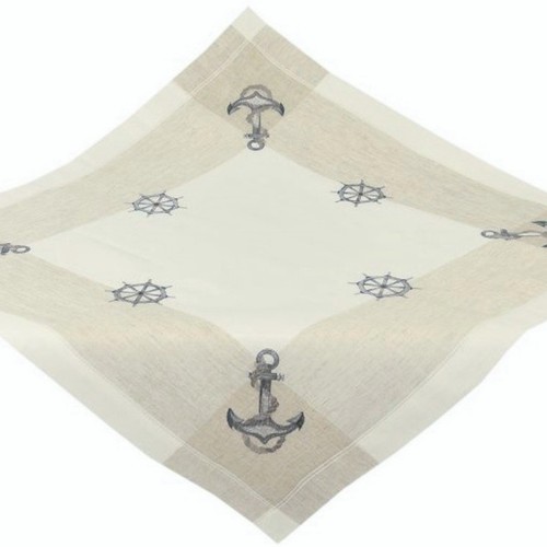 Tischdecke maritim mitteldecke - tischdecke,
