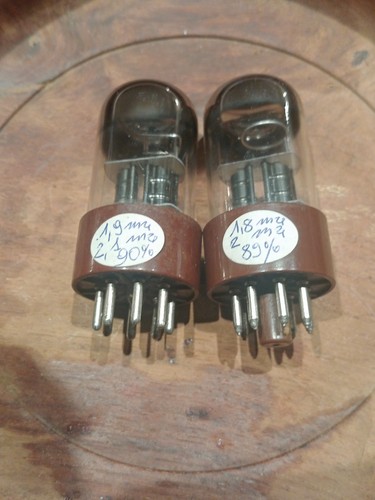 6sl7wgt brown base sylvania - brown,