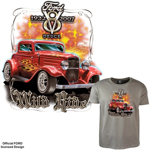 Ford shirt hot rod - ford, t-shirt