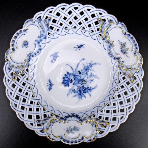 Meissen porzellan teller dekor - porzellan,