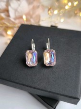 Ohrringe mit Swarovski Octagon