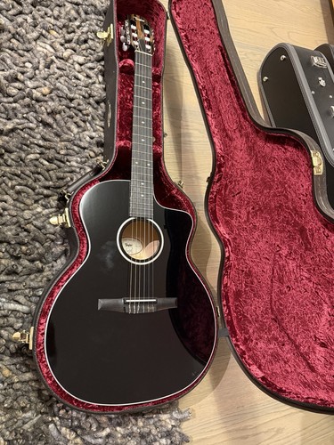 Taylor 214ce blk deluxe - 214ce-n,