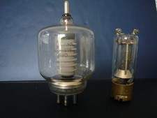 Senderöhre Siemens RS 1016 und Telefunken RL 12P35 als Sammlerobjekte, selten 