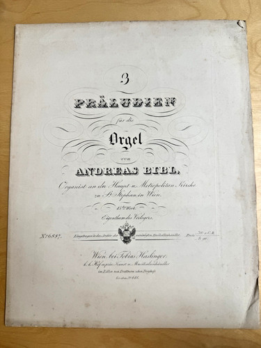 Andreas bibl präludien - bibl,